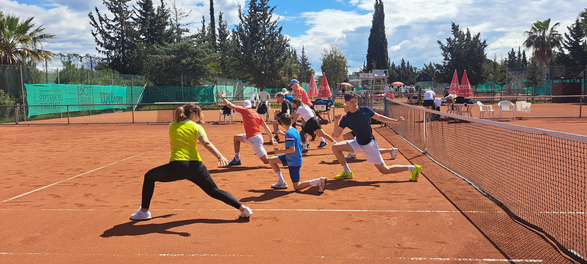 Tennis Camp Activities